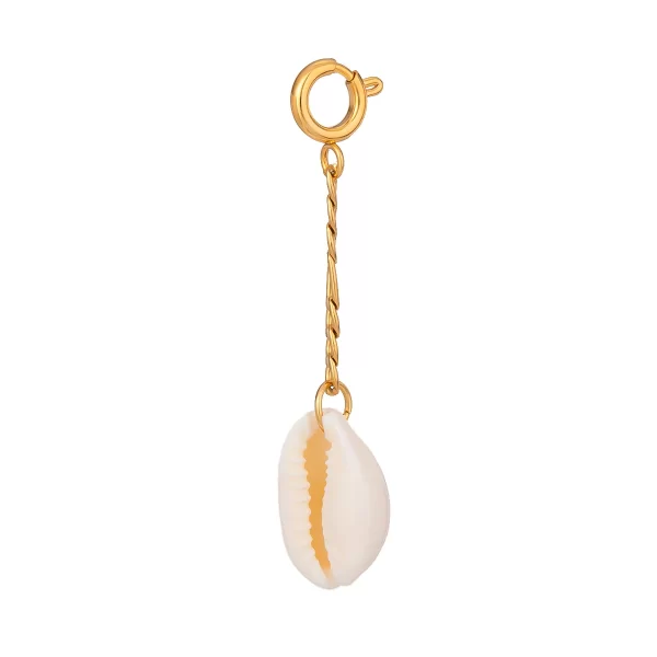 Summer Holiday DIY Bikini Charms Jewelry Stainless Steel Shell Boot Pendant Bag Hanger Shoe Hanger Handmade Accessories