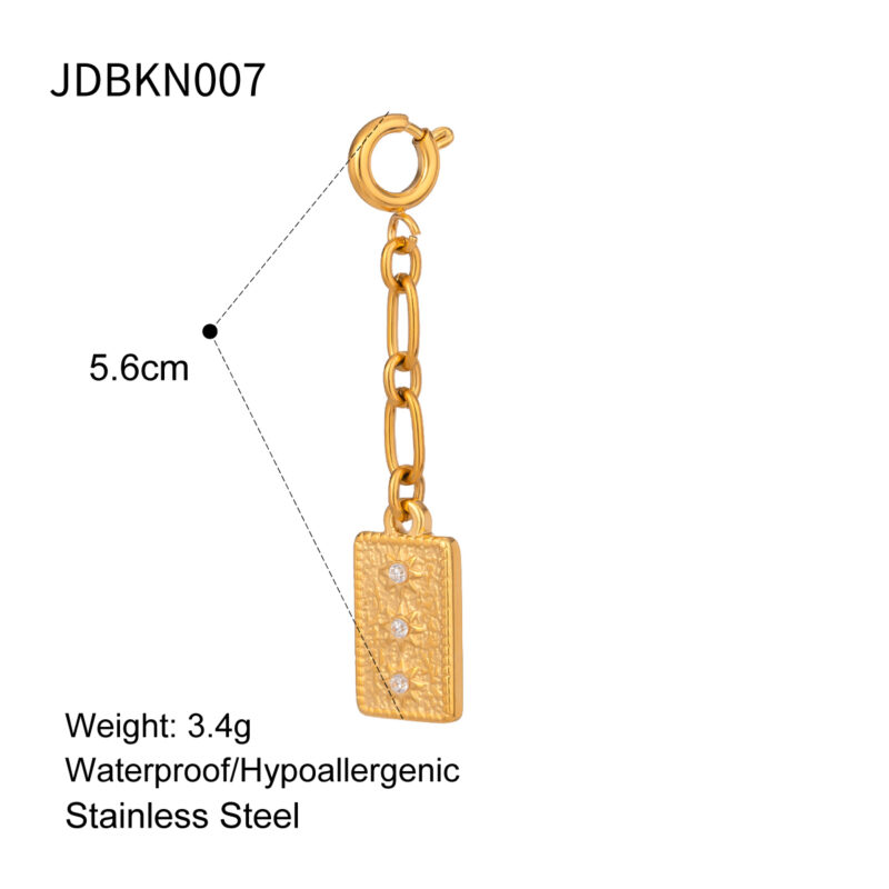 Summer Holiday DIY Bikini Charms Jewelry Stainless Steel Shell Boot Pendant Bag Hanger Shoe Hanger Handmade Accessories - Image 2