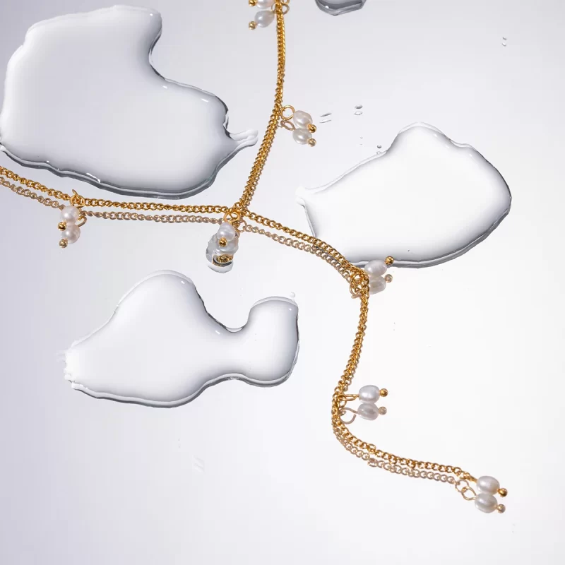 Youthway Exquisite Freshwater Pearl Tassel Pendant Necklace for Women Stainless Steel Elegant Jewelry Party Gift - Image 2