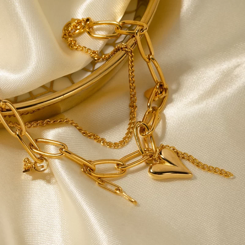 18K Plated Metal Daily Jewelry Gift - Image 4