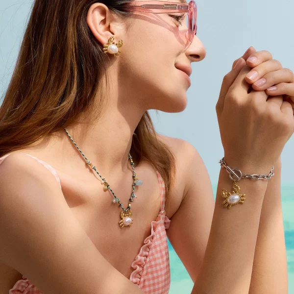 Youthway New Arrival Holiday Stainless Steel Pendants Natural Stone Charms Necklace Waterproof Bohemia Summer Jewelry Gift 2025 - Image 2