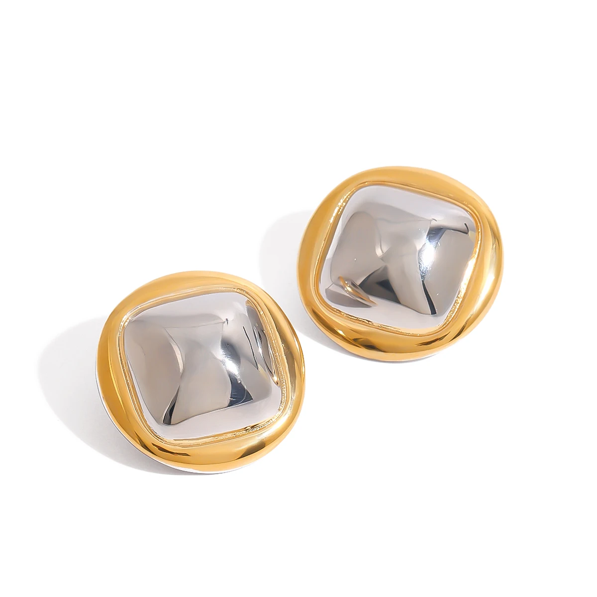 Vintage Fashion Jewelry with Two-Tone Polished Finish for Women's Gift