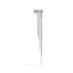 Minimalist Stainless Steel Right Ear Fringe Clip-On Earring - Single Statement Ear Jewelry for Women