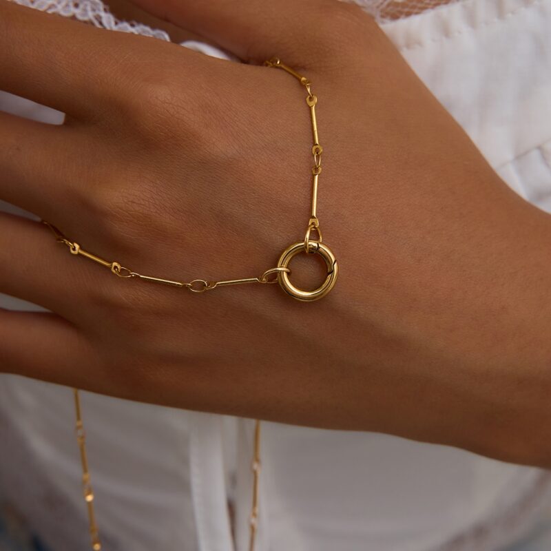 18k gold plate Stainless steel necklace - Image 3
